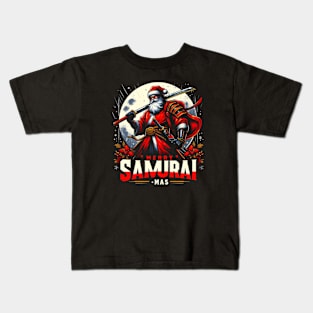 Santa Samurai Kids T-Shirt